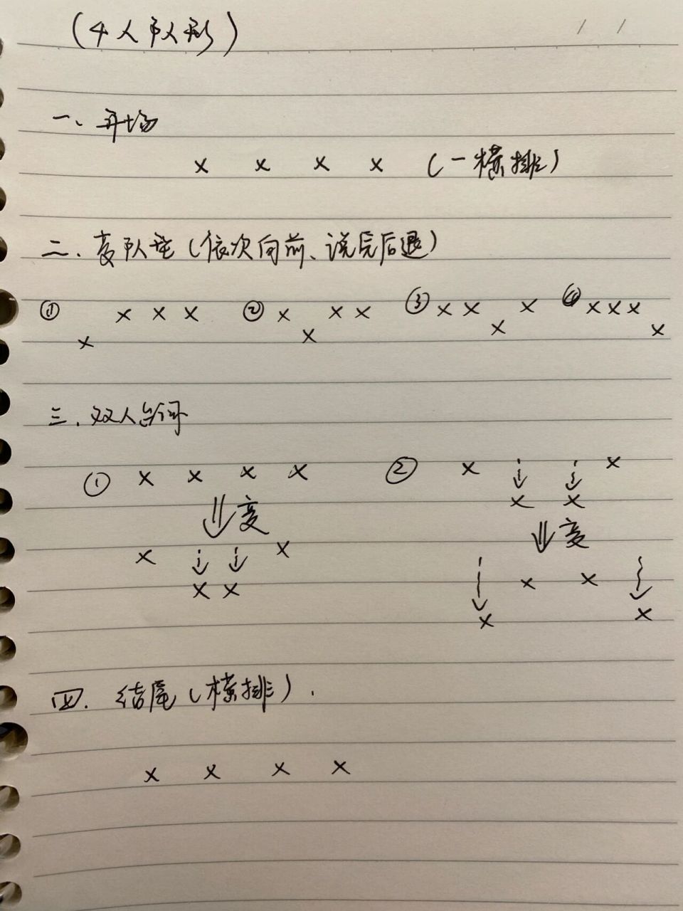 语言节目队形|4人系列7815 语言节目 主持表演 队形 催更很久的