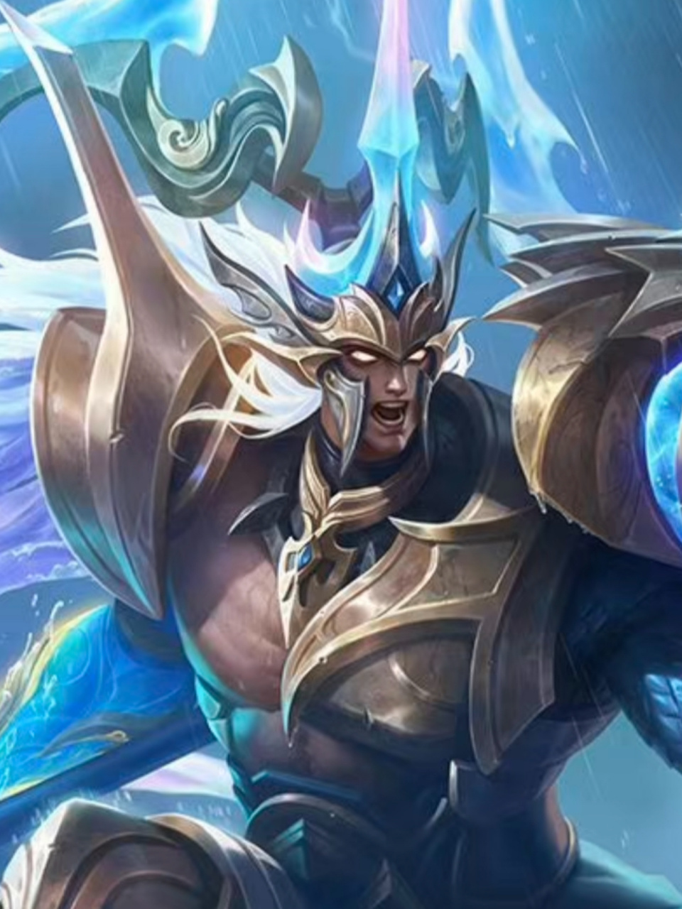 王者荣耀 吕布fmvp 怒海麟威 海报 感觉怎么样