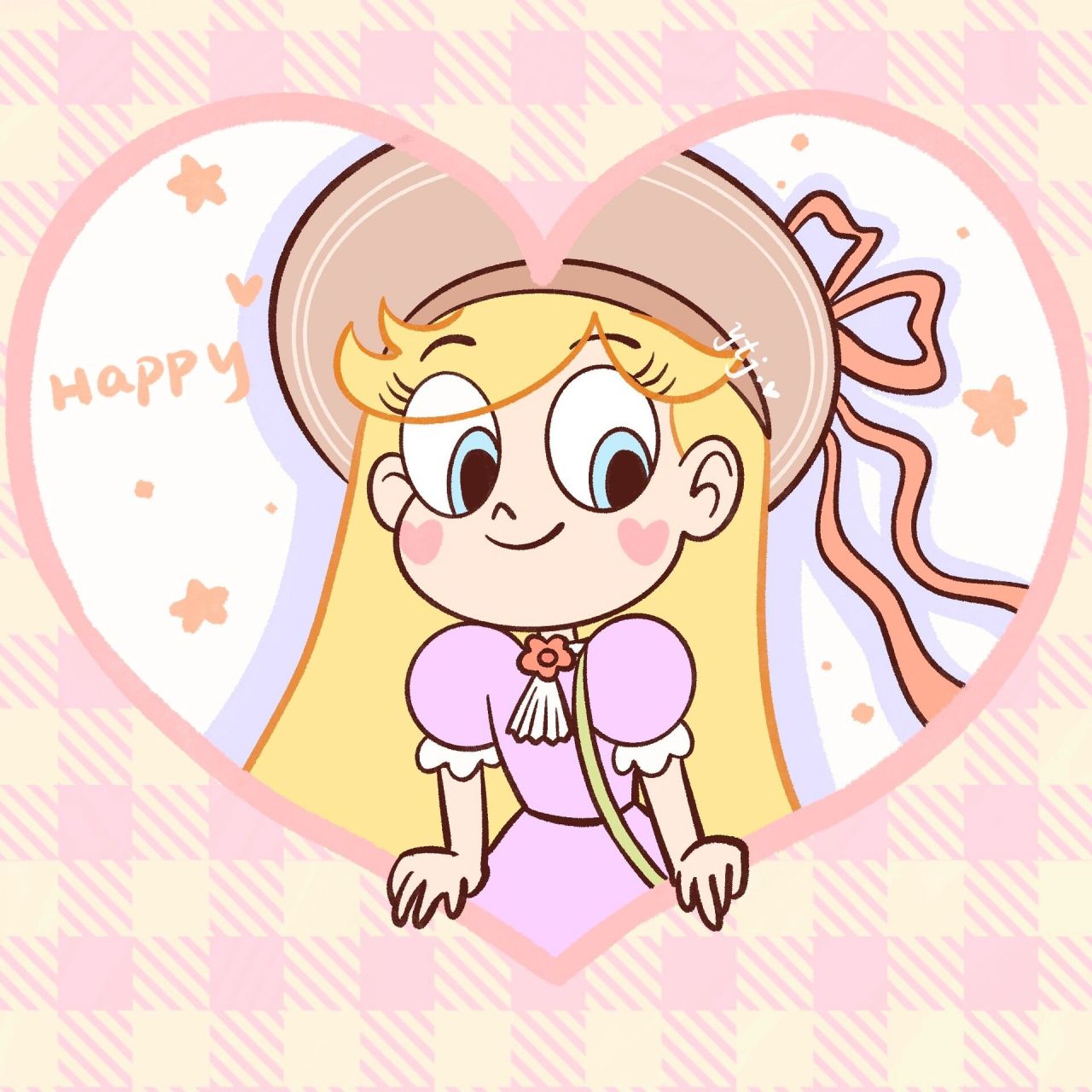 星星蝶舞✨春日限定头像～ 星蝶公主春日头像来咯春暖花开啦 是不是