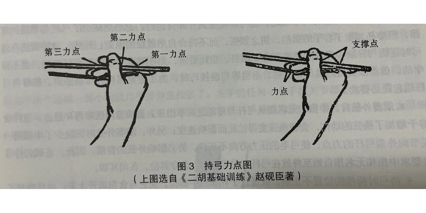 二胡正确握弓姿势图图片