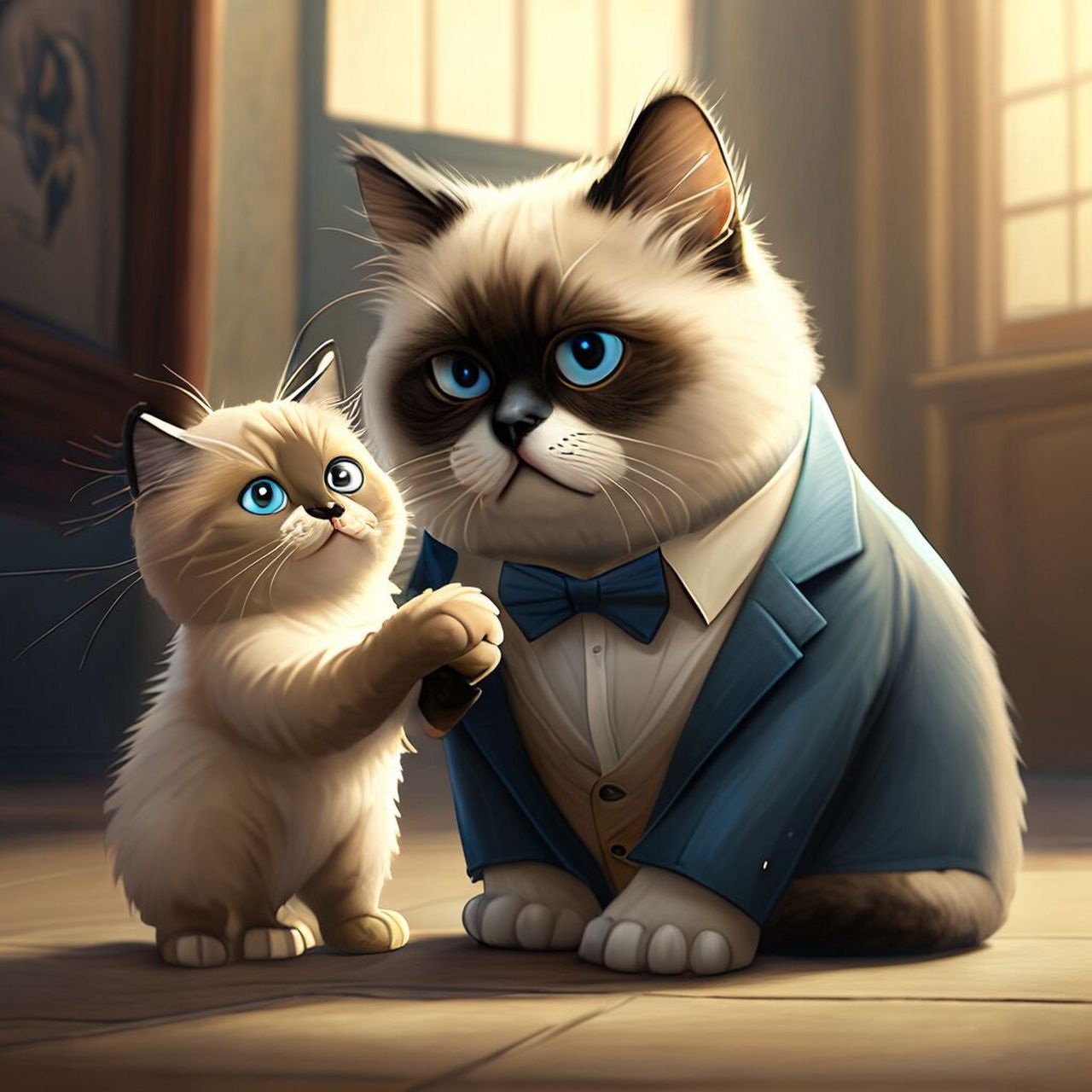 喵先生之父子亲情