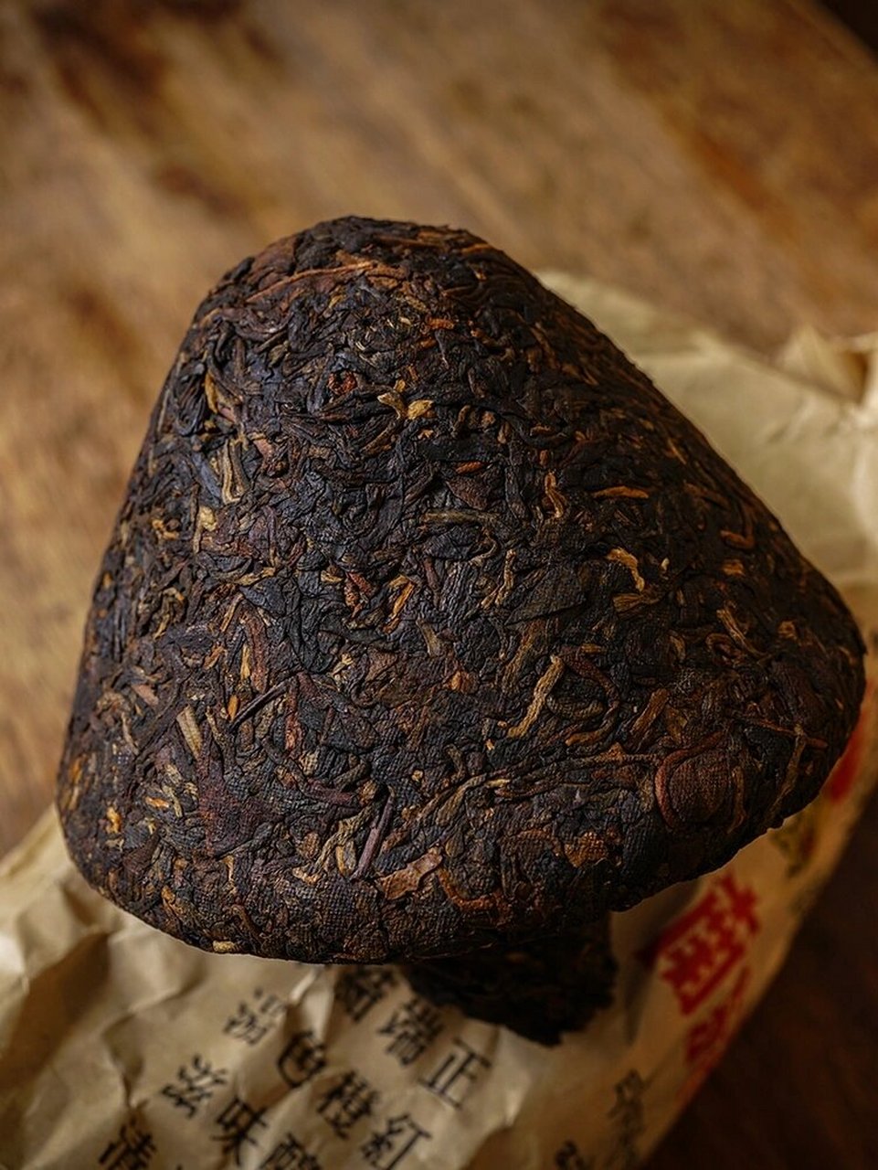 好茶分享—98大蘑菇宝焰沱 天凉了,来一杯浓郁温暖的大蘑菇汤吧!