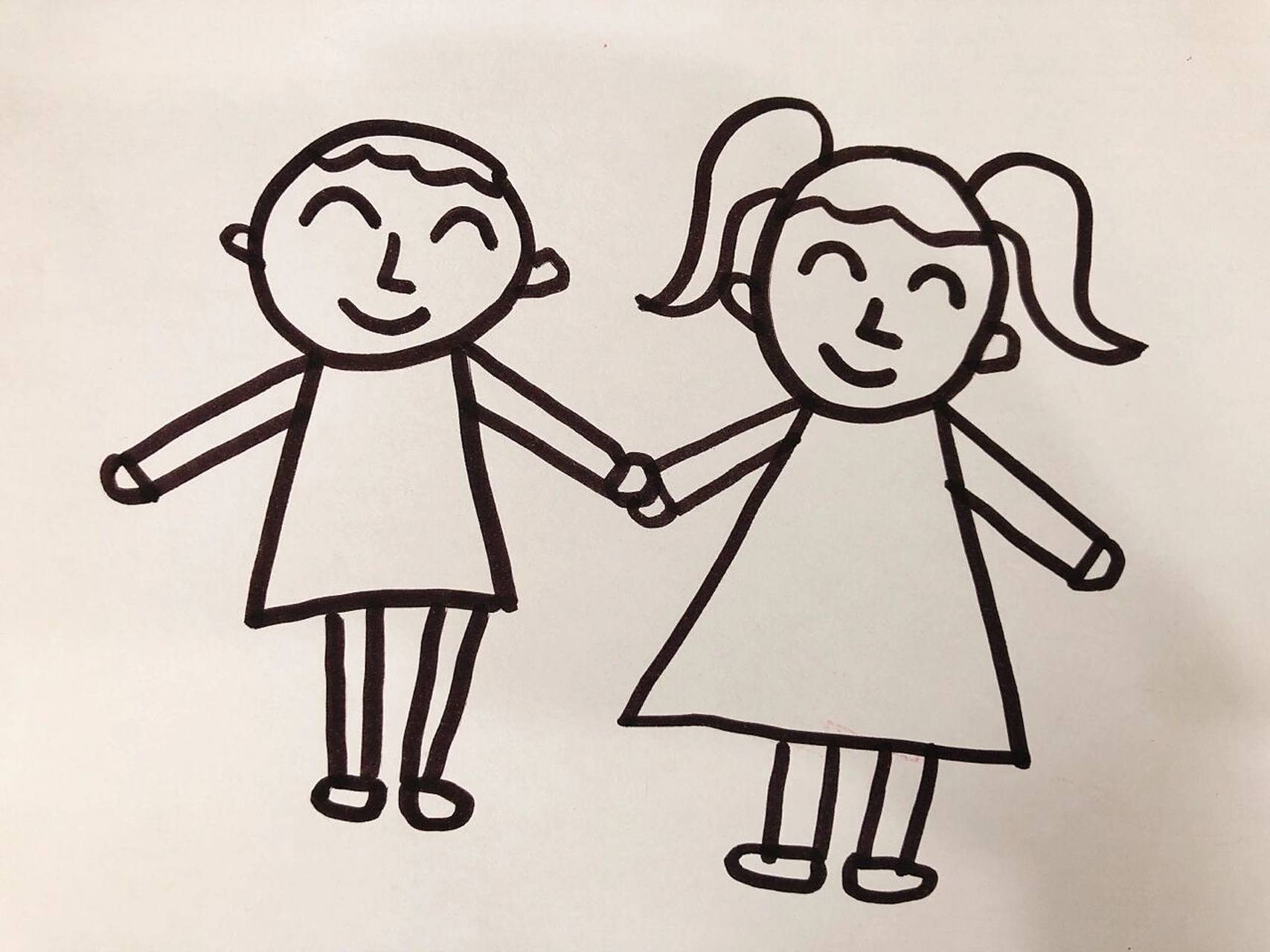 简笔画儿童画 一些简笔画儿童画 中班幼儿可以自己画 简单分享