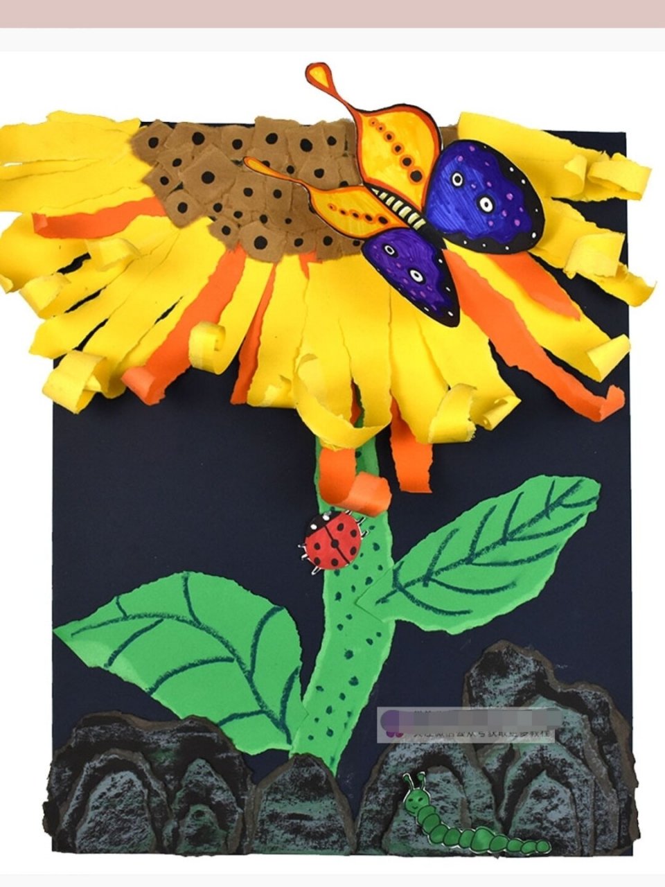 少儿美术课件～撕纸,芬芳花朵 13 13 13 13 适合年龄7-9岁