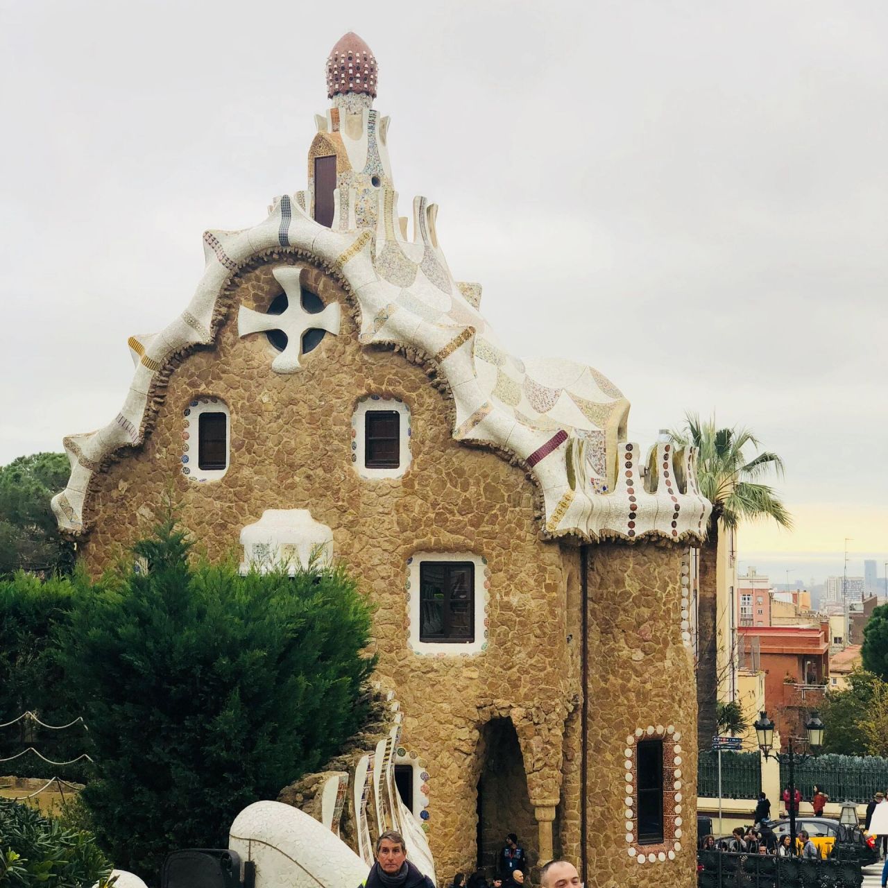 奎尔公园—安东尼奥·高迪 拍摄于2018年冬季 奎尔公园位于西班牙