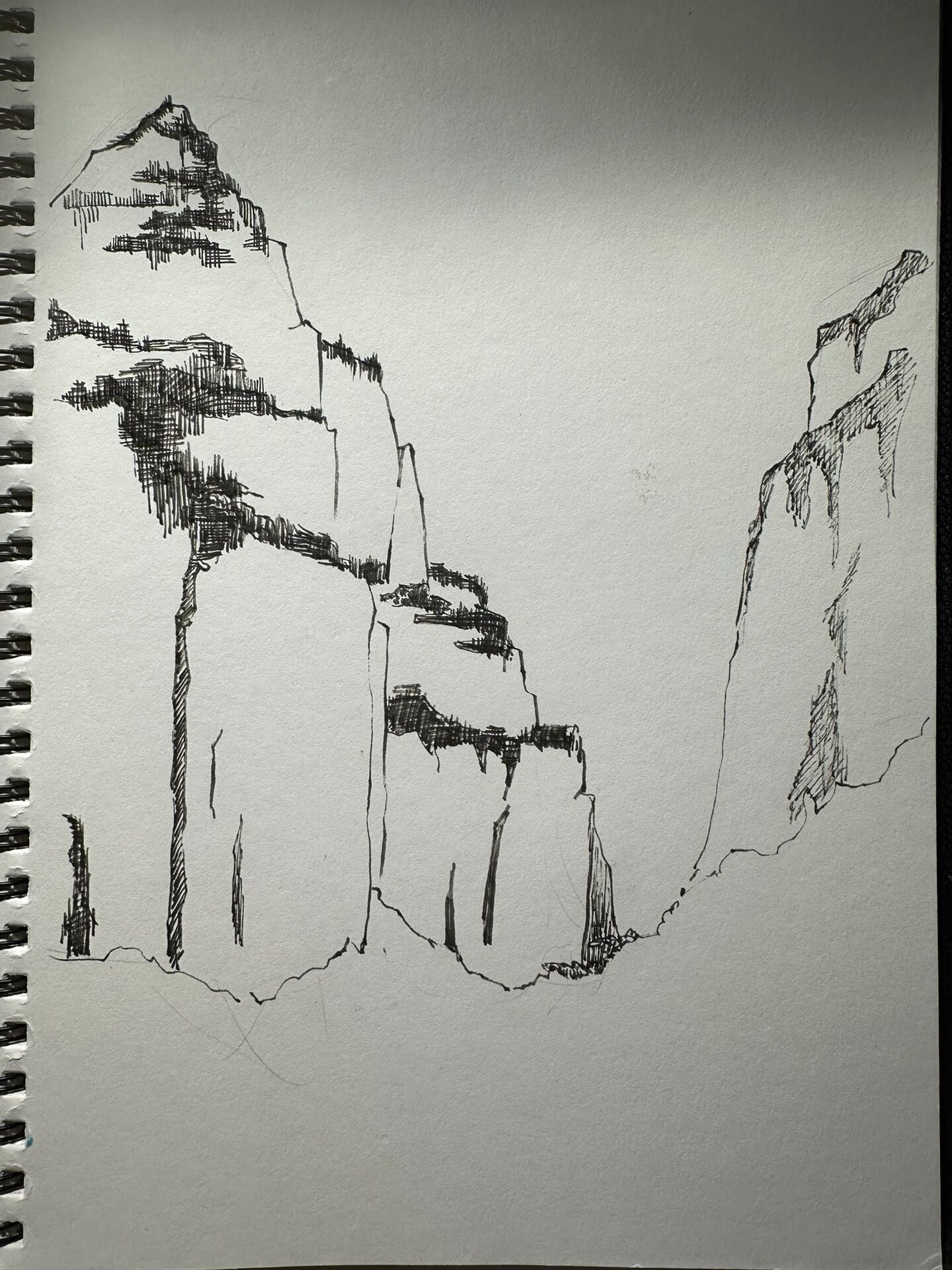 每日一画画|速写风景