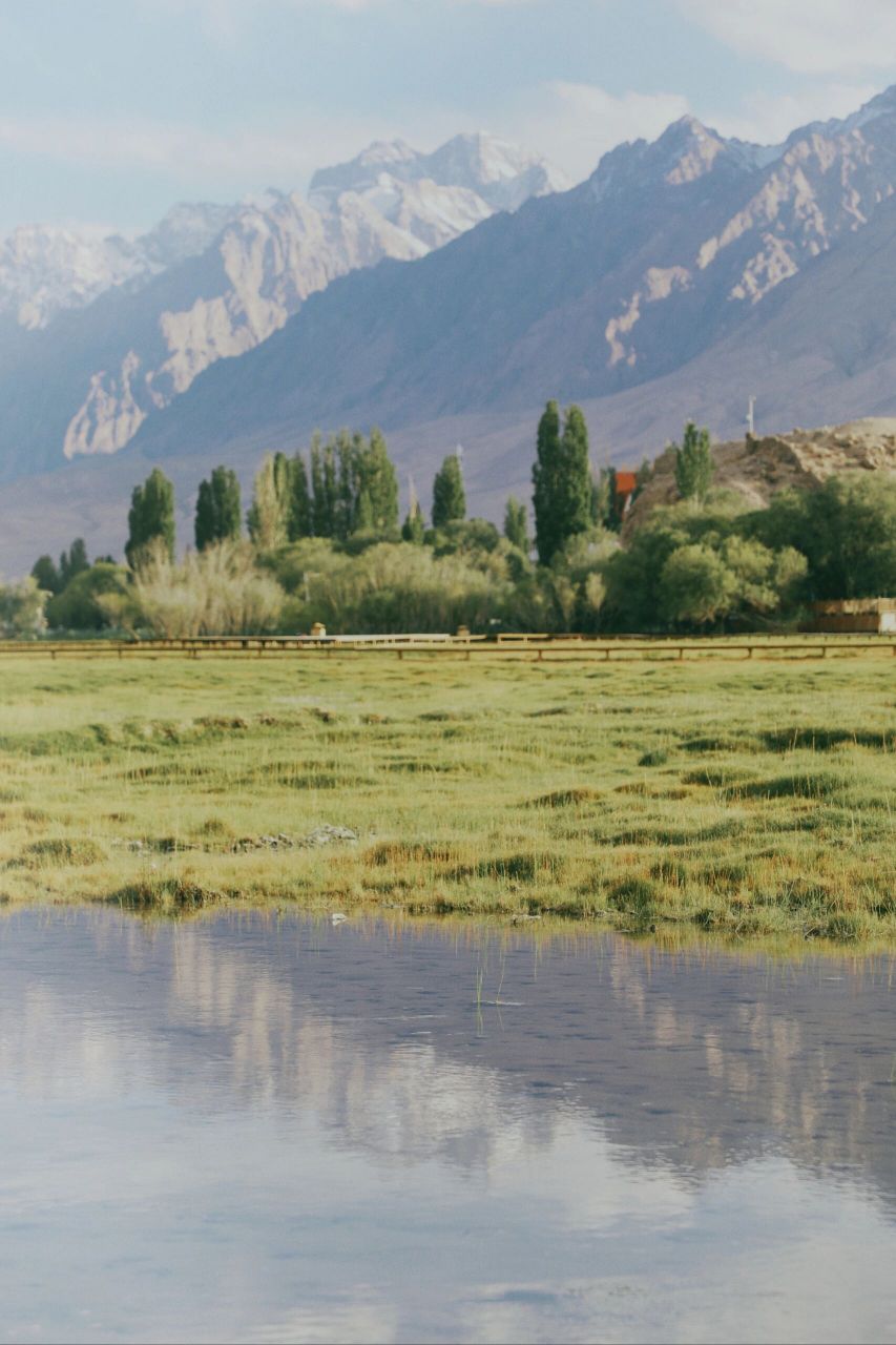 南疆塔县‖石头城下金草滩95 这是唐三藏法师玄奘西域讲经地 这是古