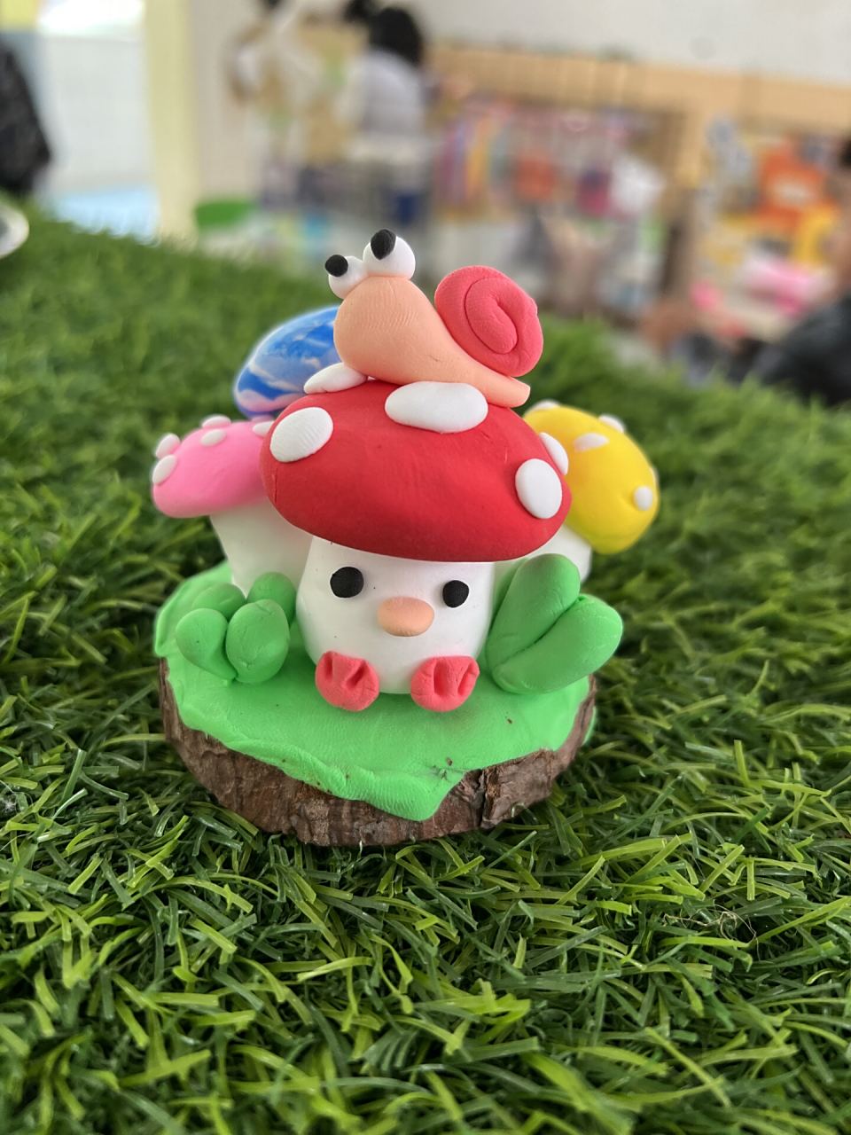 幼儿园泥工作品|大班|中班|小班超轻粘土 春天超轻粘土泥工作品.