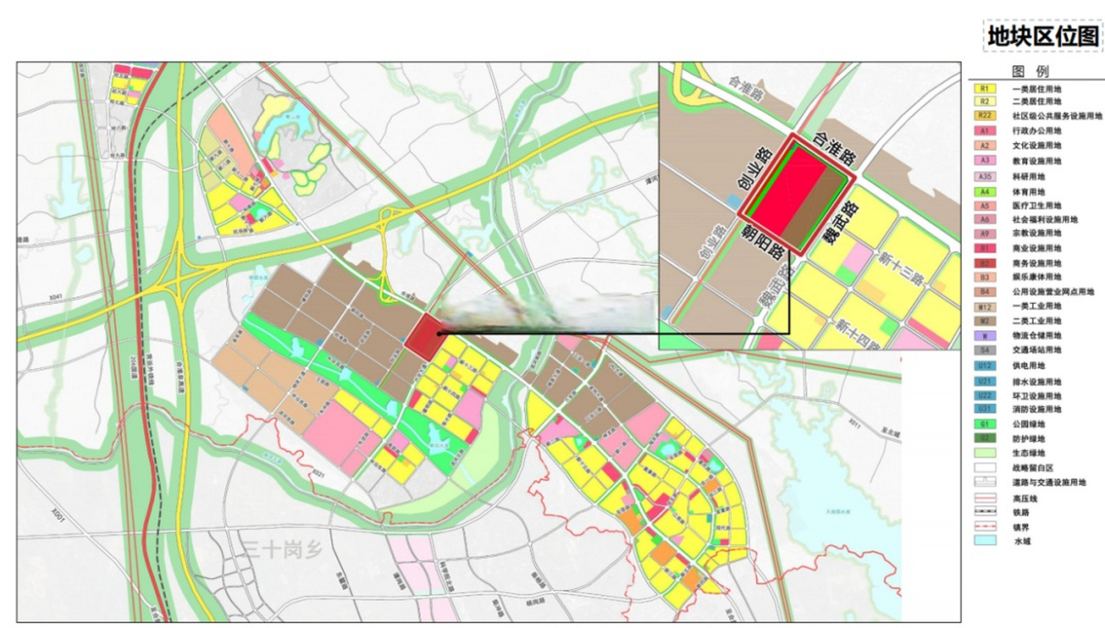 岗集也规划了不少居住用地,不过现在想卖出去困难非常大了.