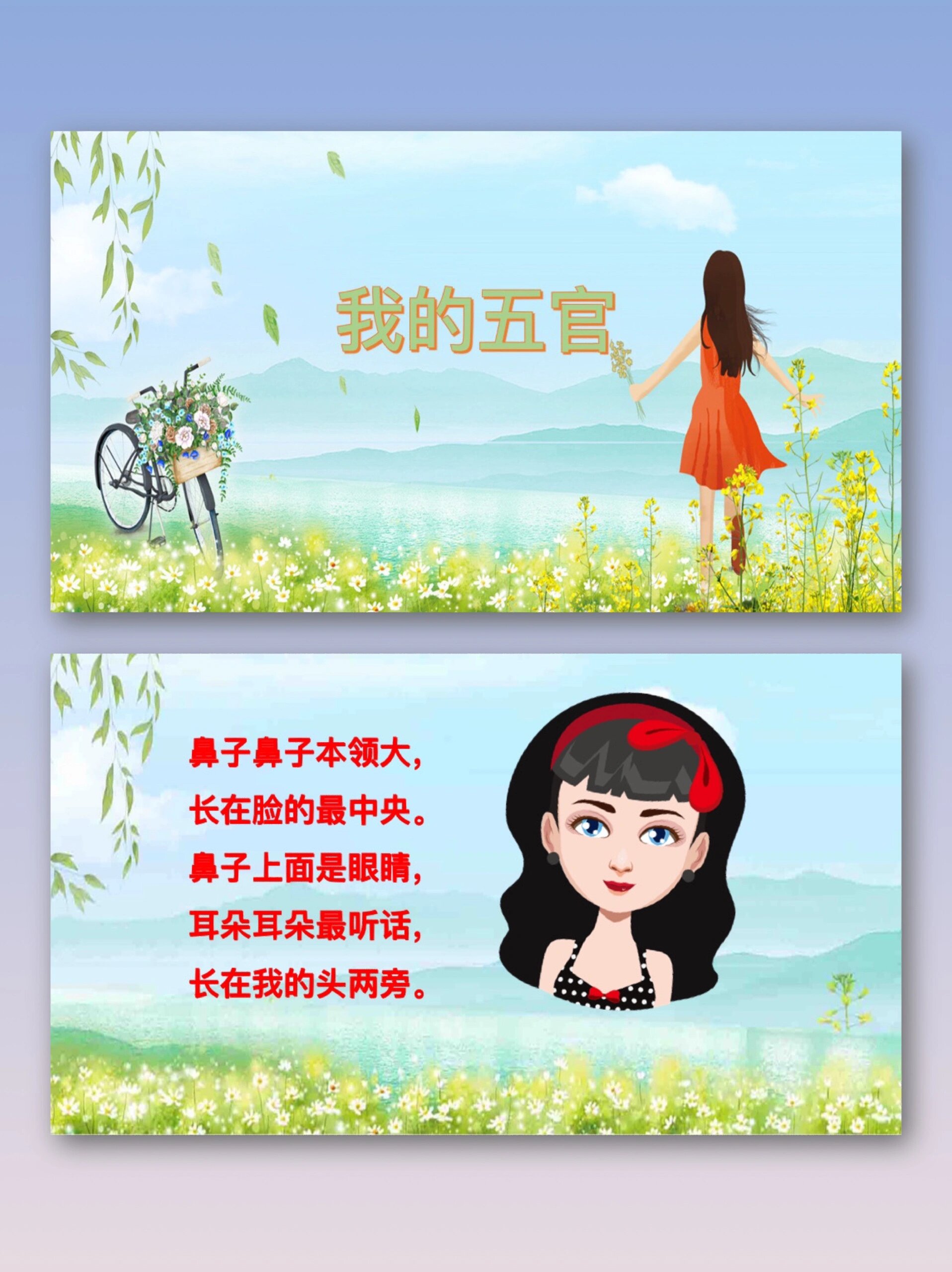 幼儿园公开课|小班健康《我的五官