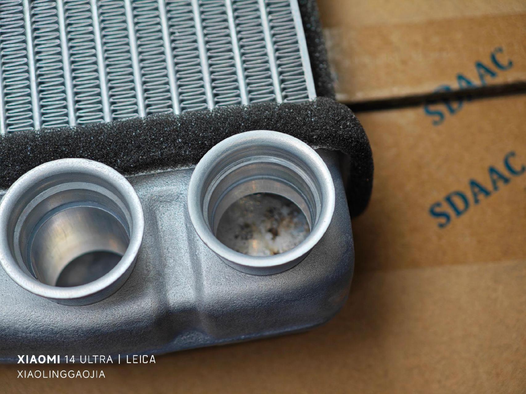 途安速腾开迪尚酷高尔夫eos帕萨特迈腾暖风水箱热交换器1k0 819 031 d