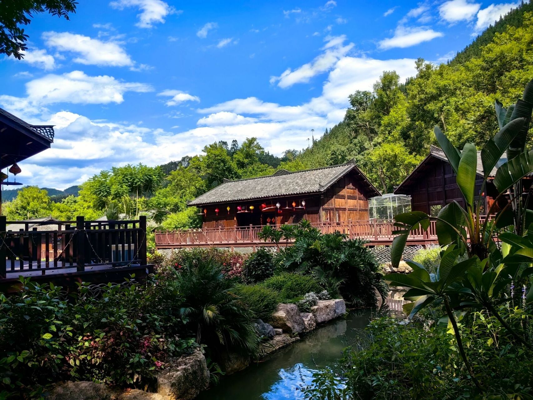 曲靖罗平多依河风景区 7月5日从鲁布革三峡景区到多依河景区,由于住在