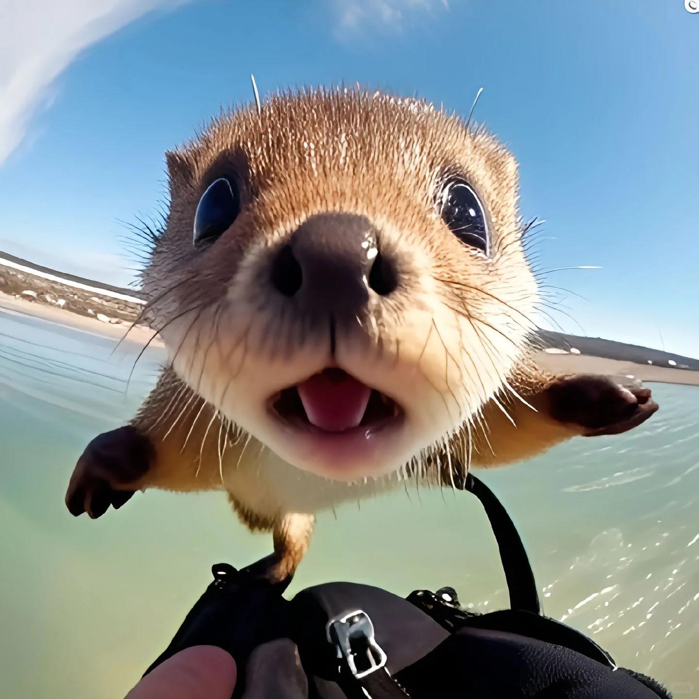 水獭头像 转自b站汤姆头像