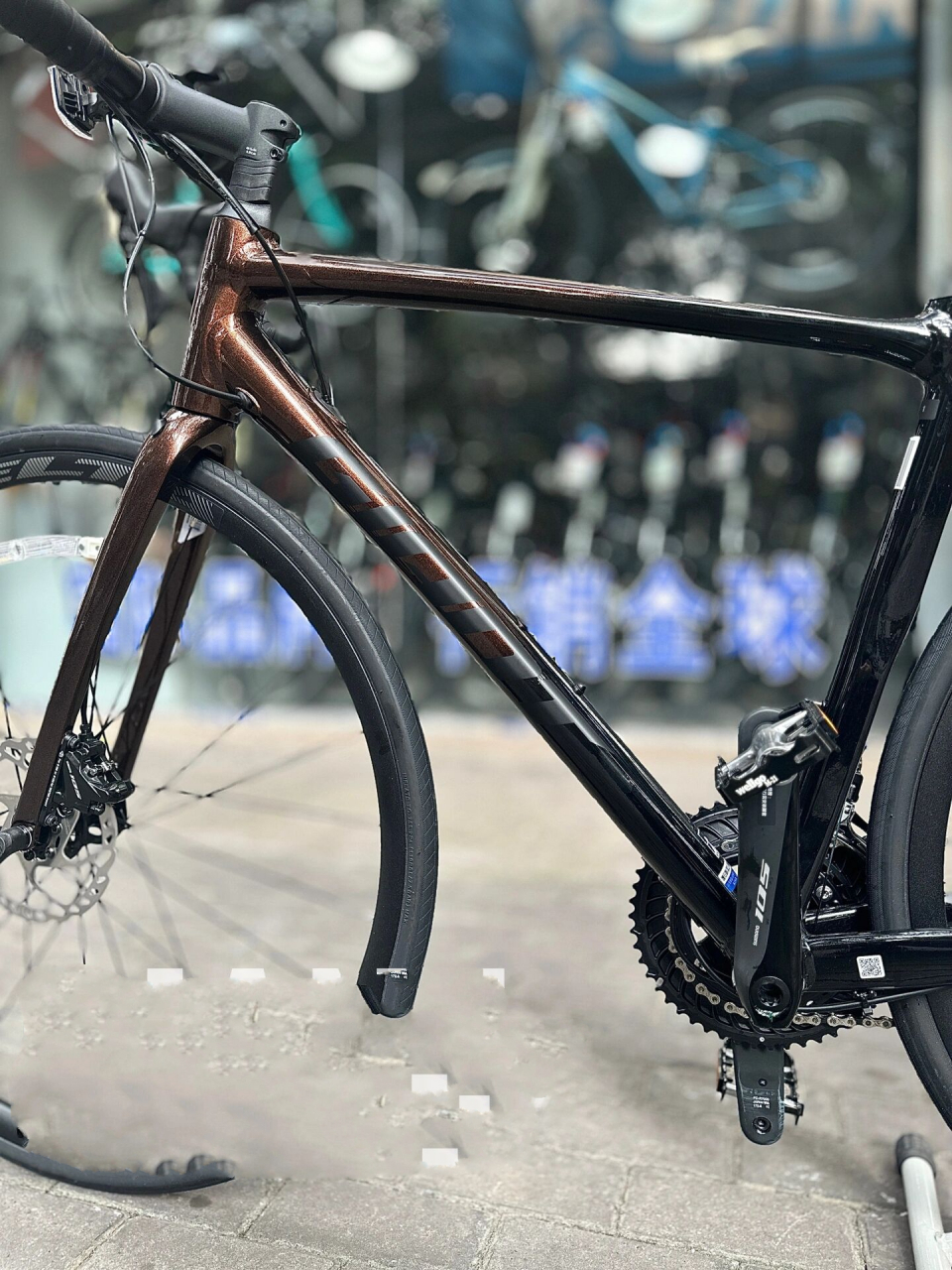 捷安特铝合金巅峰之作tcr slr 1 disc 低调商务首选.