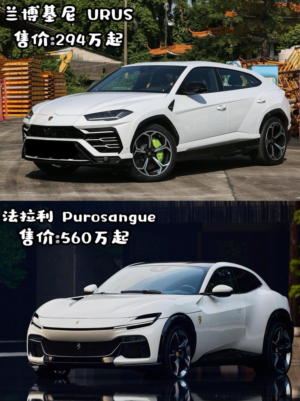 劳斯莱斯库里南vs宾利添越.