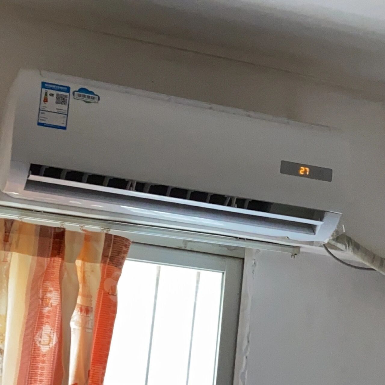 我的空调开到16度还是不凉快……它怎么了 同一天,同一个地区,我房间