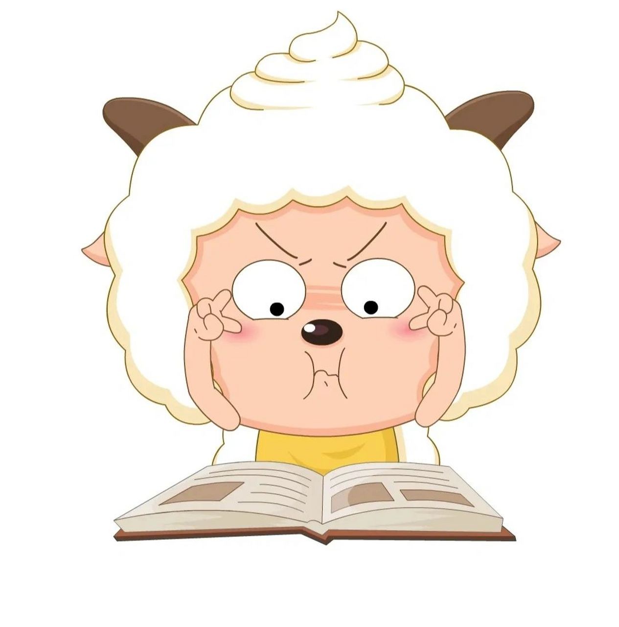 懒羊羊头像     图片来源:喜羊羊与灰太狼公粽号