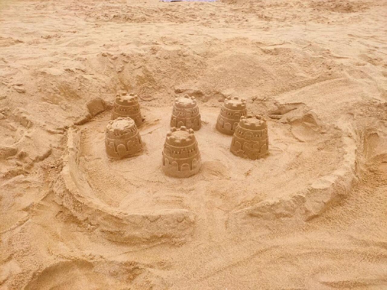 sandcastle今日分享沙子城堡图片