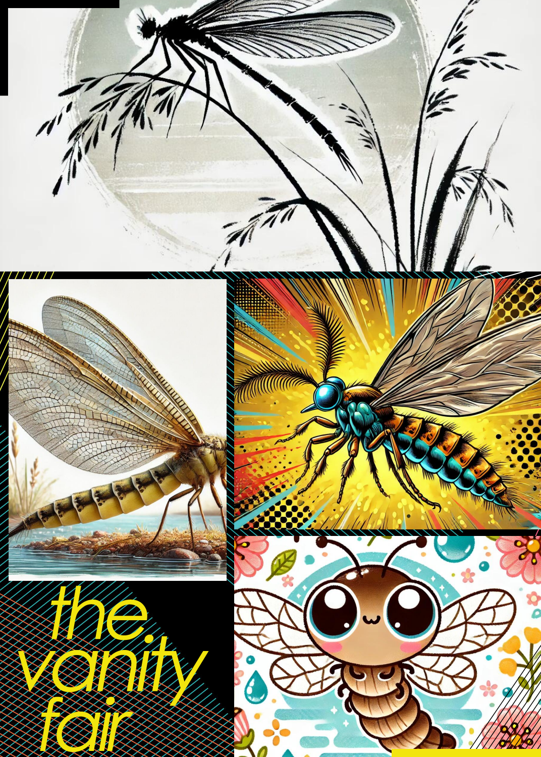 蜉蝣小知识    蜉蝣,一种小型水生昆虫,以其成虫期的短暂生命而著 ..