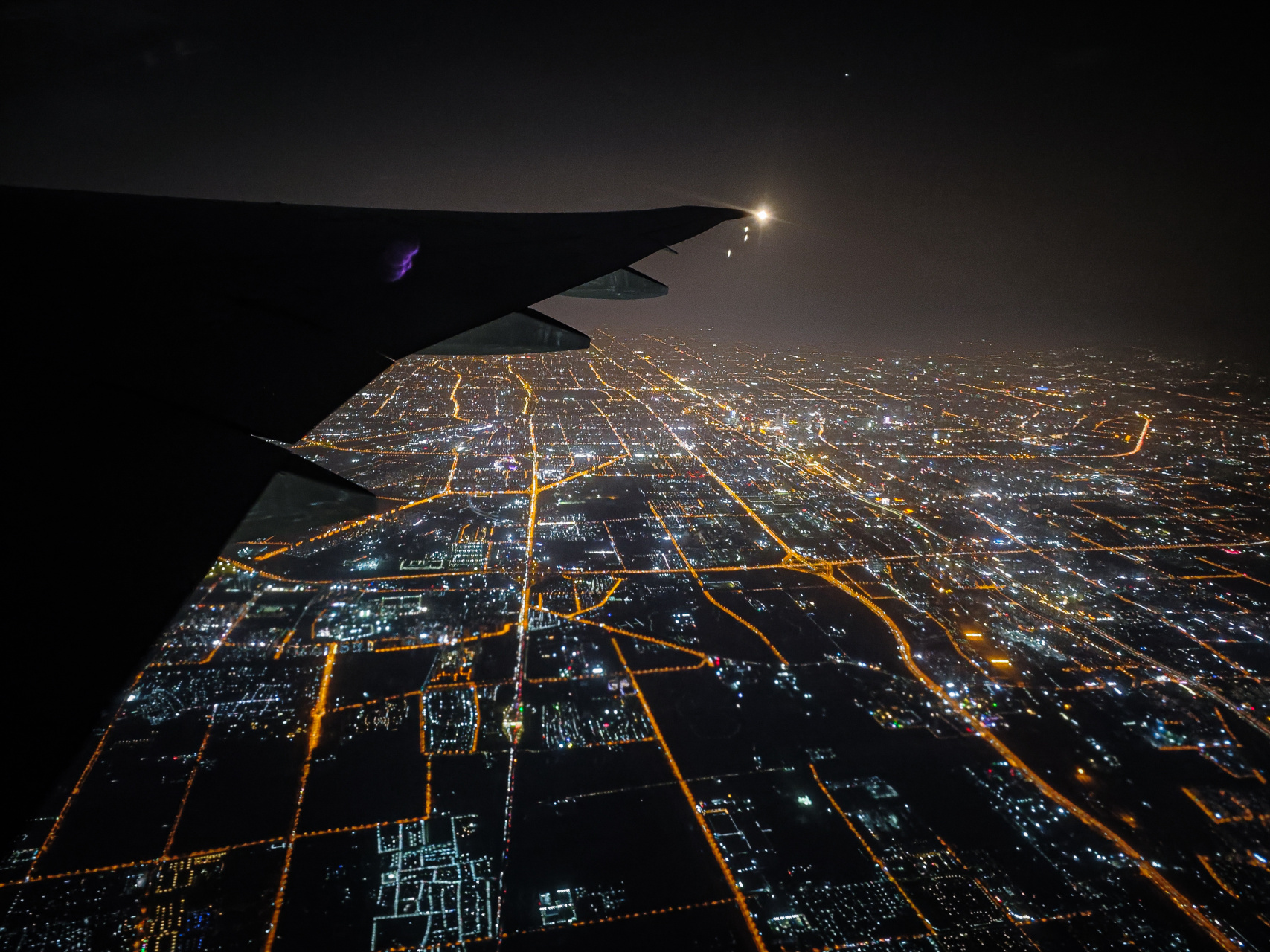 北京俯瞰夜景的地方图片