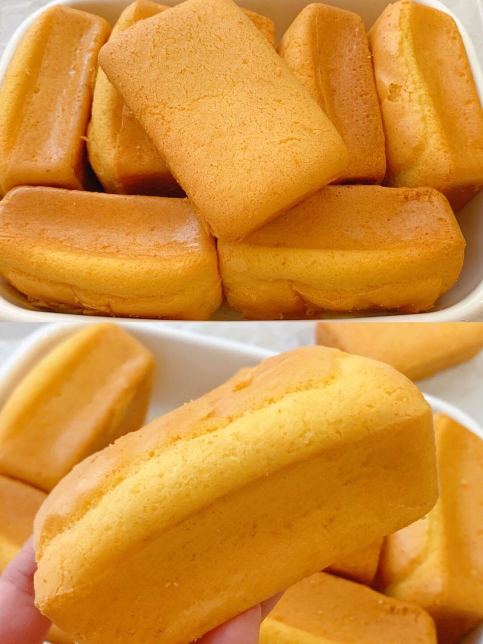 金灿灿的粑粑糕实在太诱人了99非常好吃啊,又是被老妈狂夸的一天