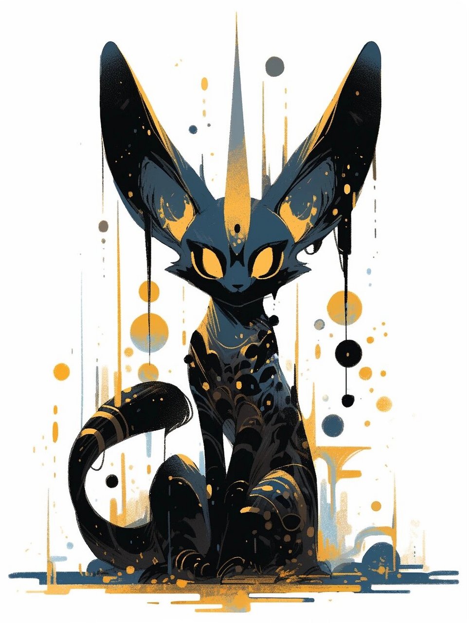 埃及猫咪:神秘与优雅的象征 埃及猫咪是一种古老的猫种,被认为是古