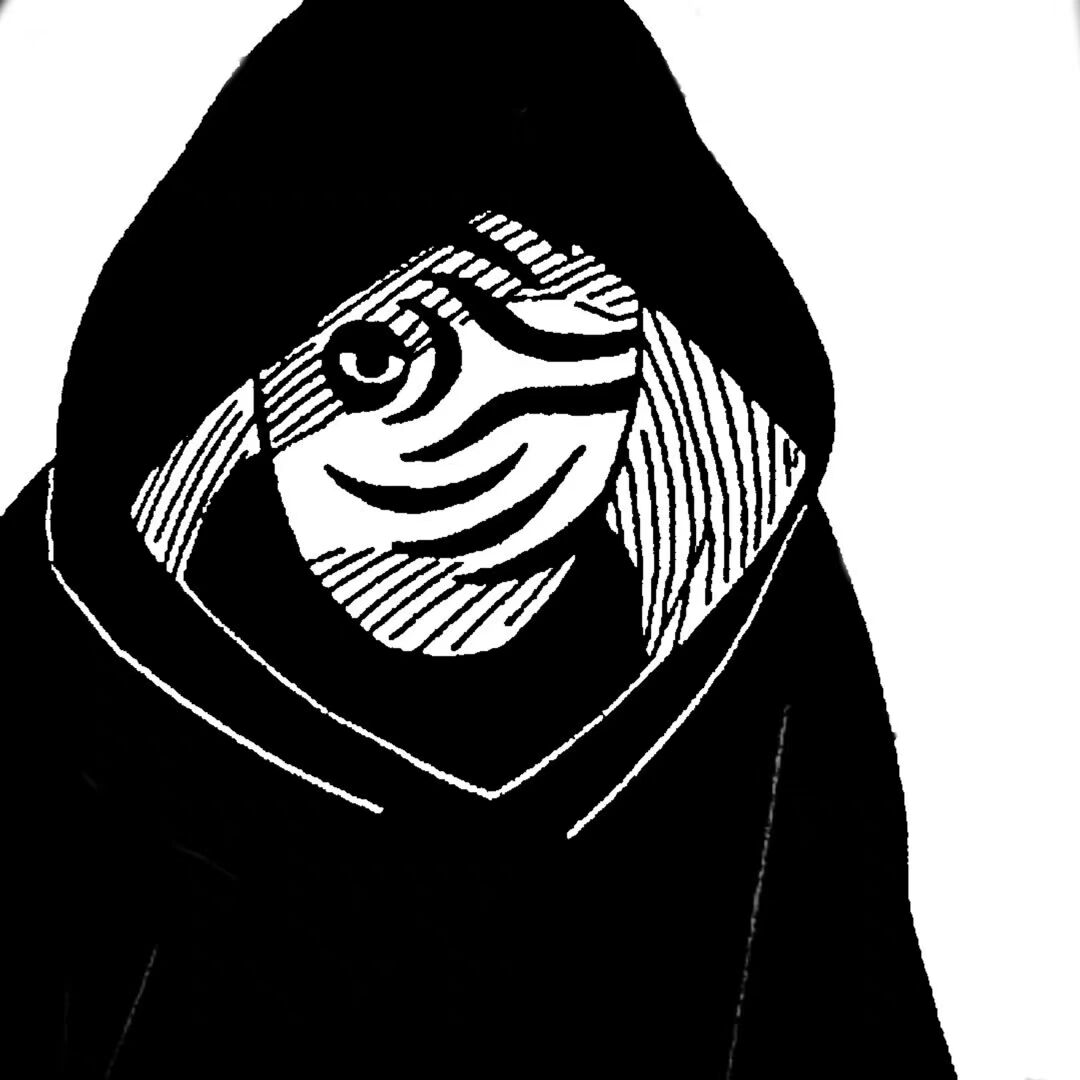 【面具男:带土】黑白头像@思维的本质free的动态