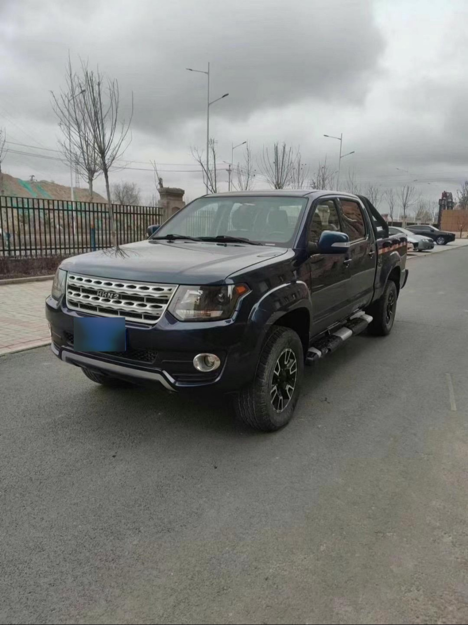 最新到2017年黄海n2柴油四驱皮卡.大兜子.真皮座椅.大屏导航.