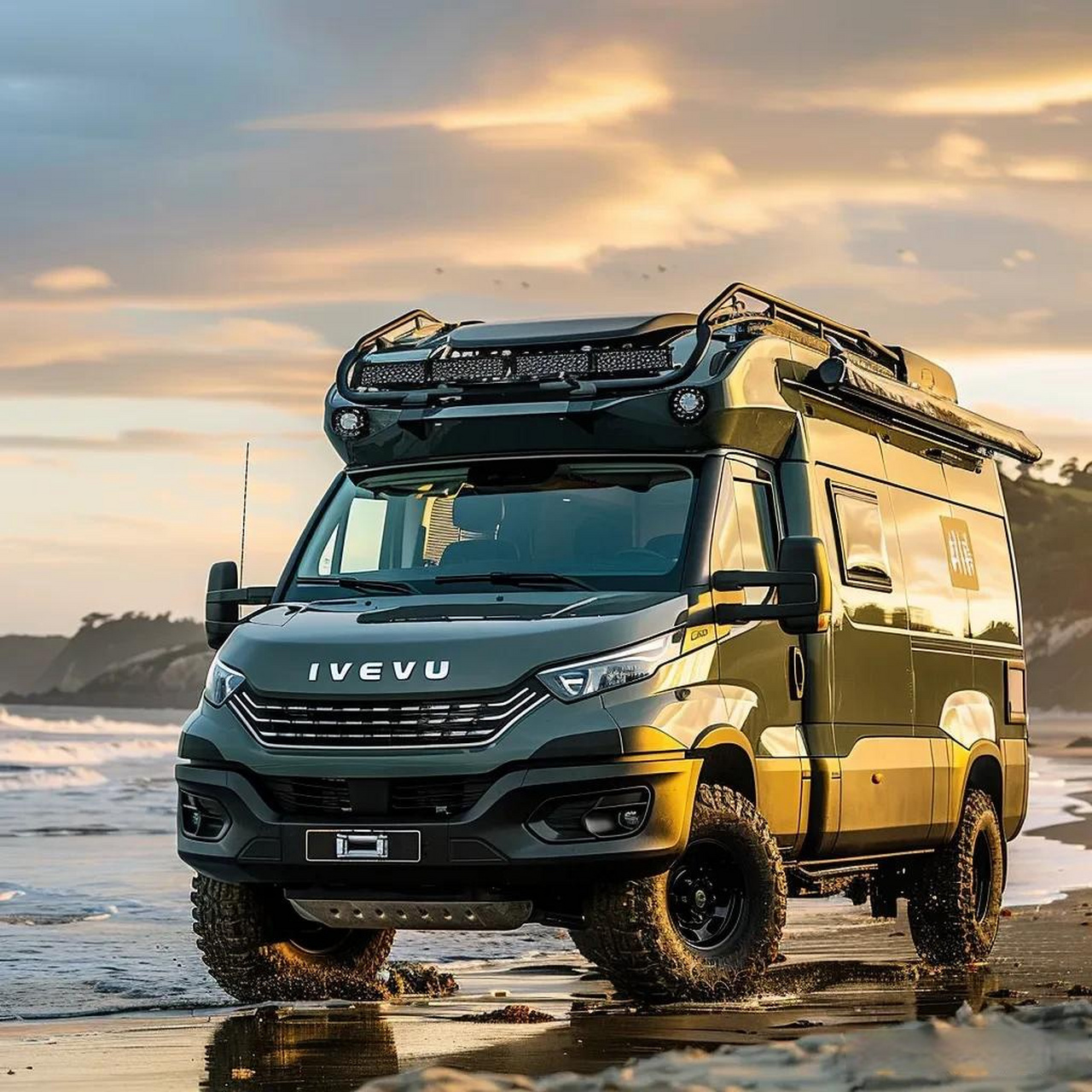 四驱旅居时代 四驱依维柯 越野型房车