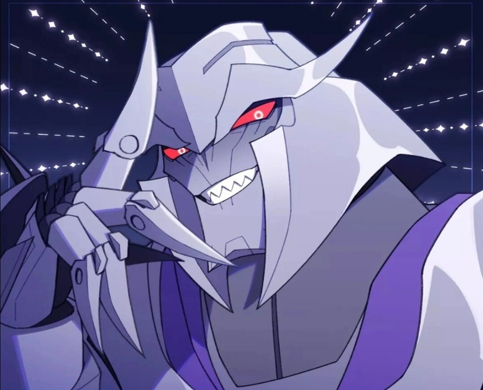 想要一个全是威震天图片的评论区