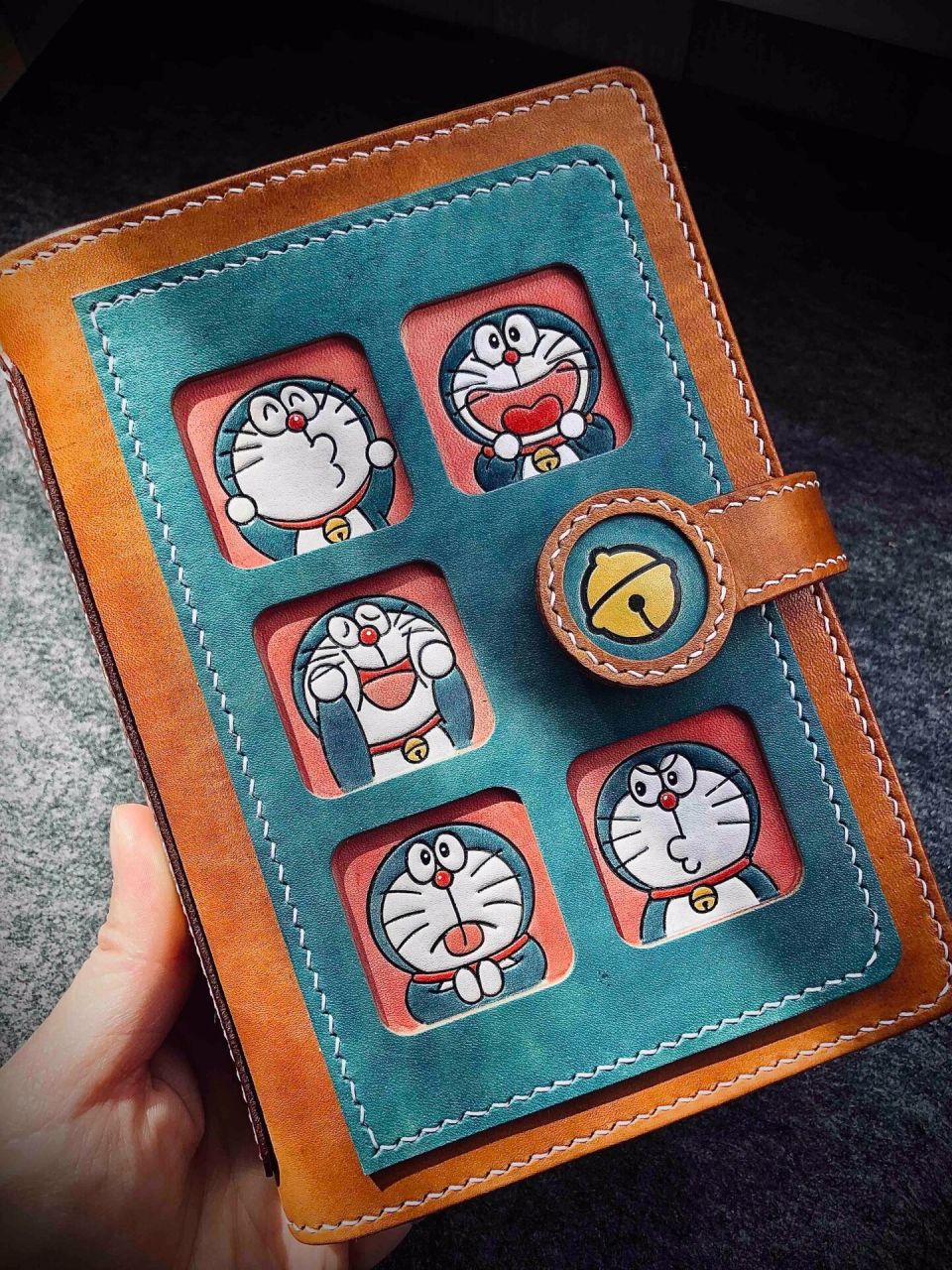 可可爱爱哆啦a梦手帐本 a6奇葩 此本已出,最新笔记中那本的还在