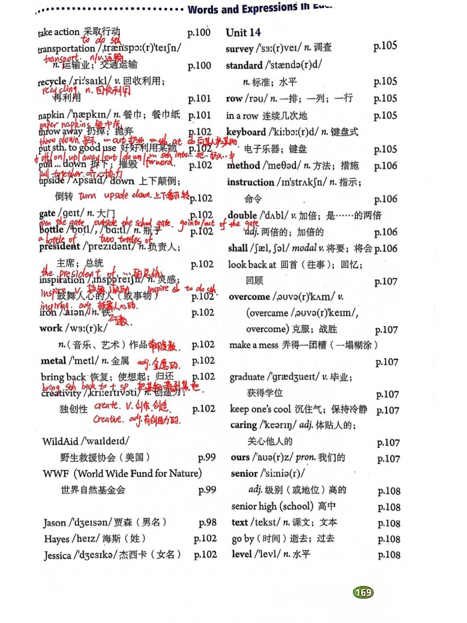 人教版新目标九年级英语第13单元单词讲解 人教版新目标九年级英语第