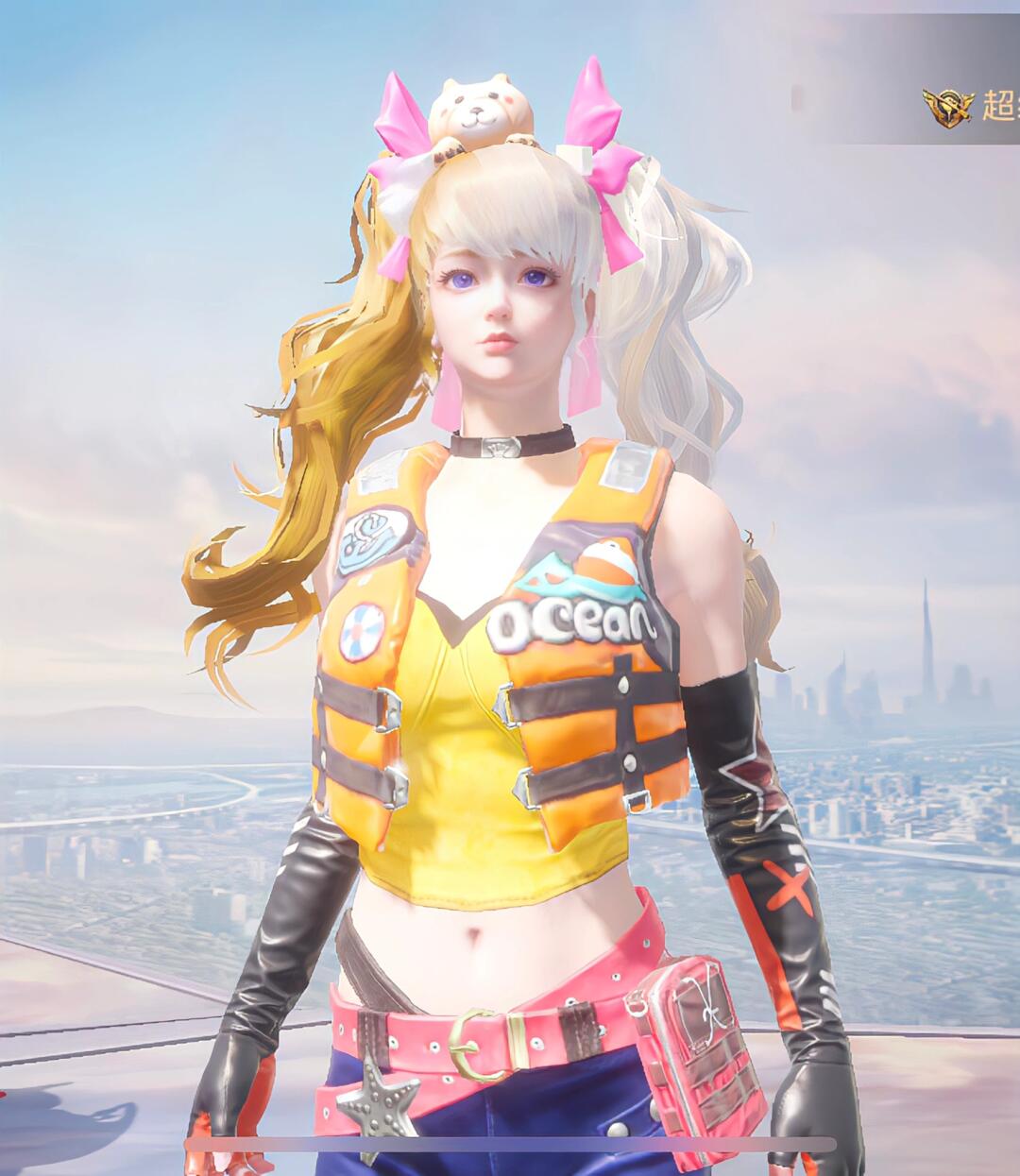 像小丑女一样鲜艳一些就好了 不过这我也很满意了 #和平精英# #和平