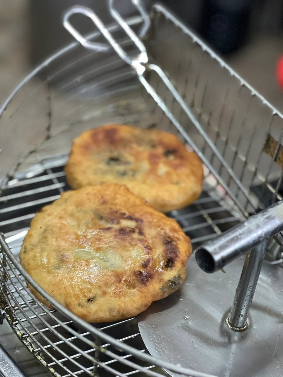 温州平阳小吃 林新飞百打糕 百打糕口味有三种 芝麻白糖,咸菜肉末