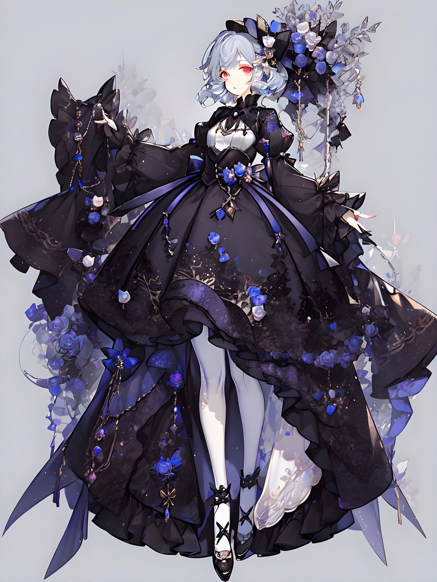 角色服装,公主裙,骑士服,连衣裙,手帐素材