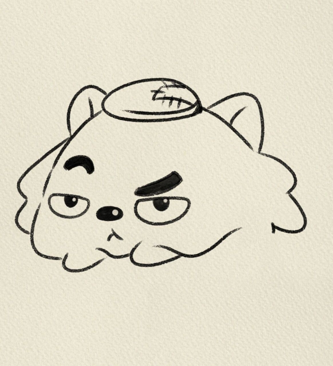 灰太狼简笔画‖(22)        临摹@手绘