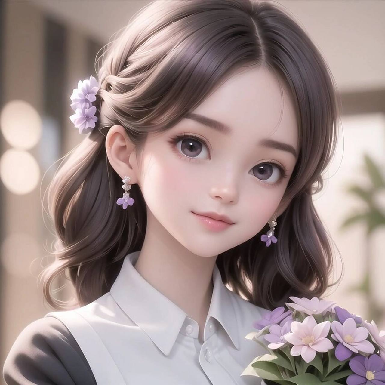 女生头像957812星座之双鱼座女孩头像 双鱼座女孩的性情温和善良