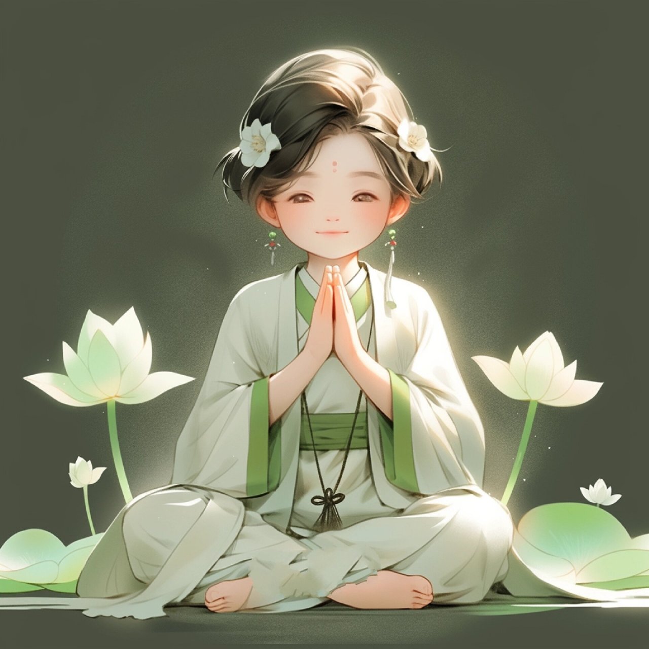 佛系头像‖好运莲莲,一起接好运吧