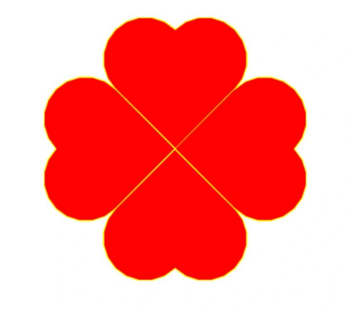 python编程turtle绘图～爱心 爱心的绘制 1,由直线,半圆,转角,半圆