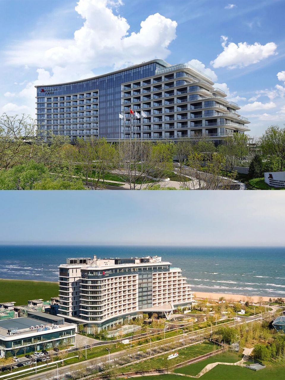 秦皇岛|坐拥一线黄金海岸,滨海度假首选 秦皇岛万豪度假酒店,入驻啦