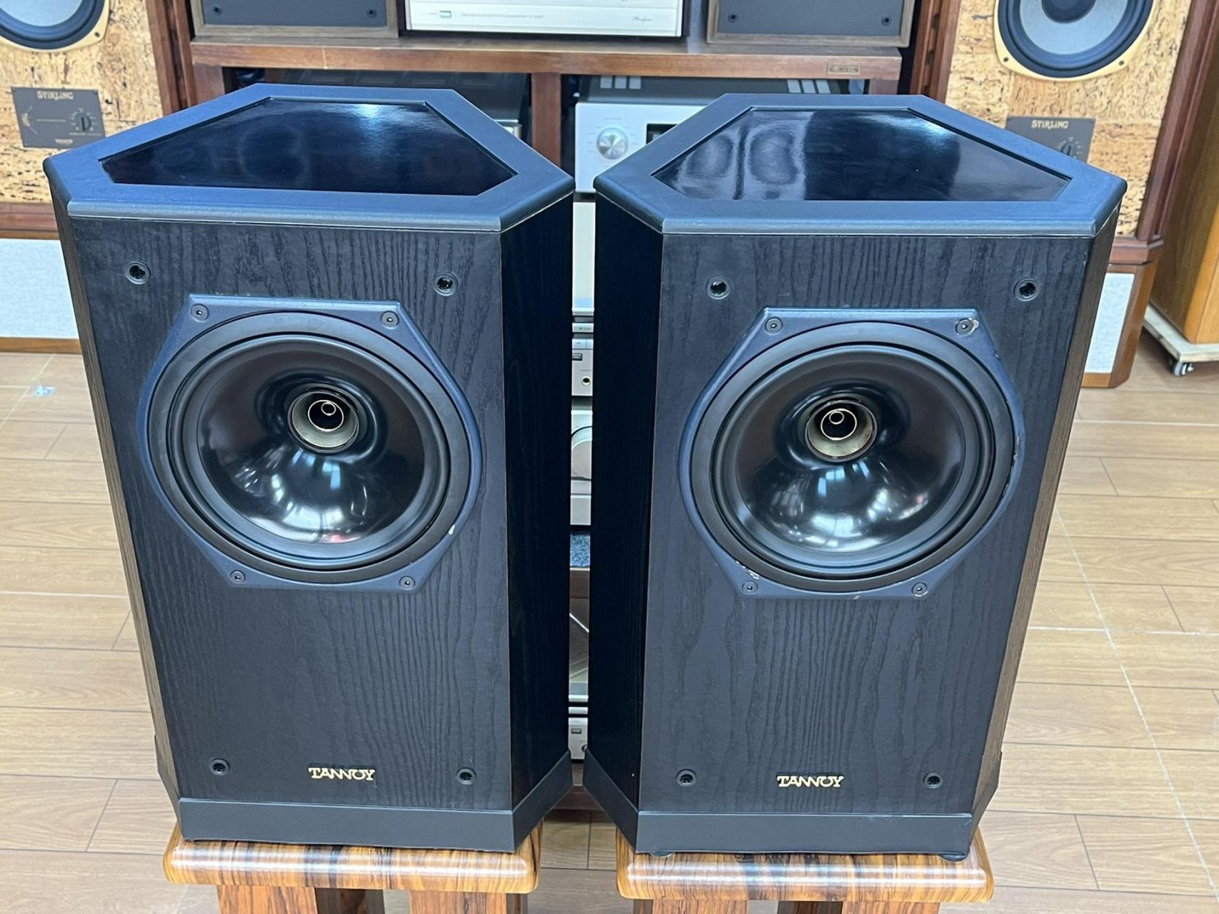 英国天朗tannoy 609ii书架音箱  8寸同轴喇叭 3000元/对,状态佳