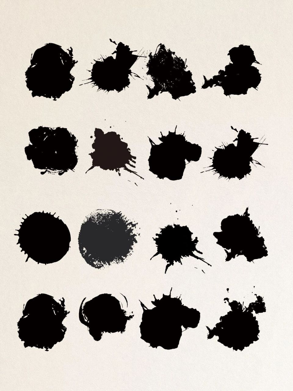 古风墨水晕染飞溅泼墨|国画免扣素材 ⬛️轻舞指尖,墨迹渐渐模糊.