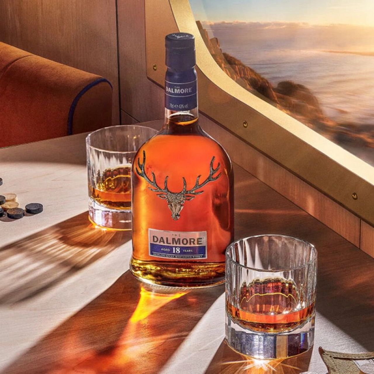 大摩 18年 单一麦芽威士忌 dalmore 18 year old single malt whisky