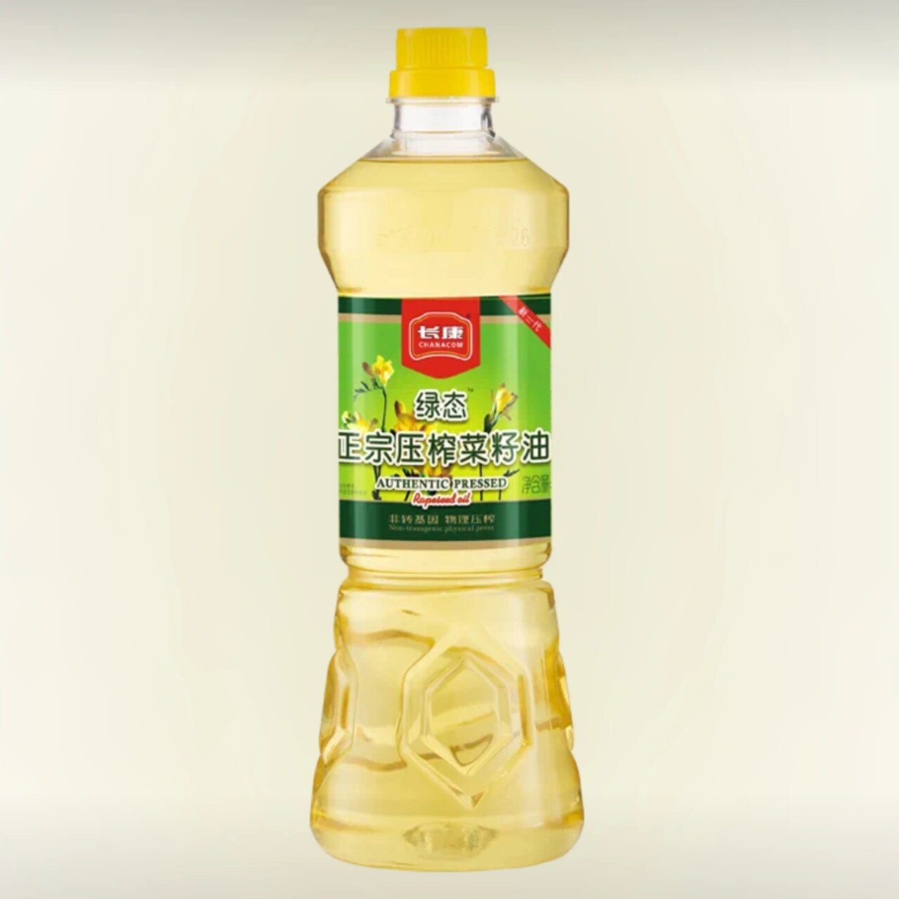 我是从小吃花生油的人,前段时间买了一小瓶菜籽油(如图),但是由于之