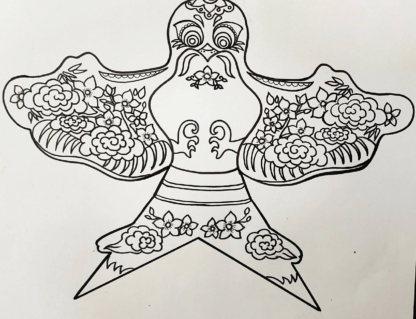 纸鸢(创意美术)