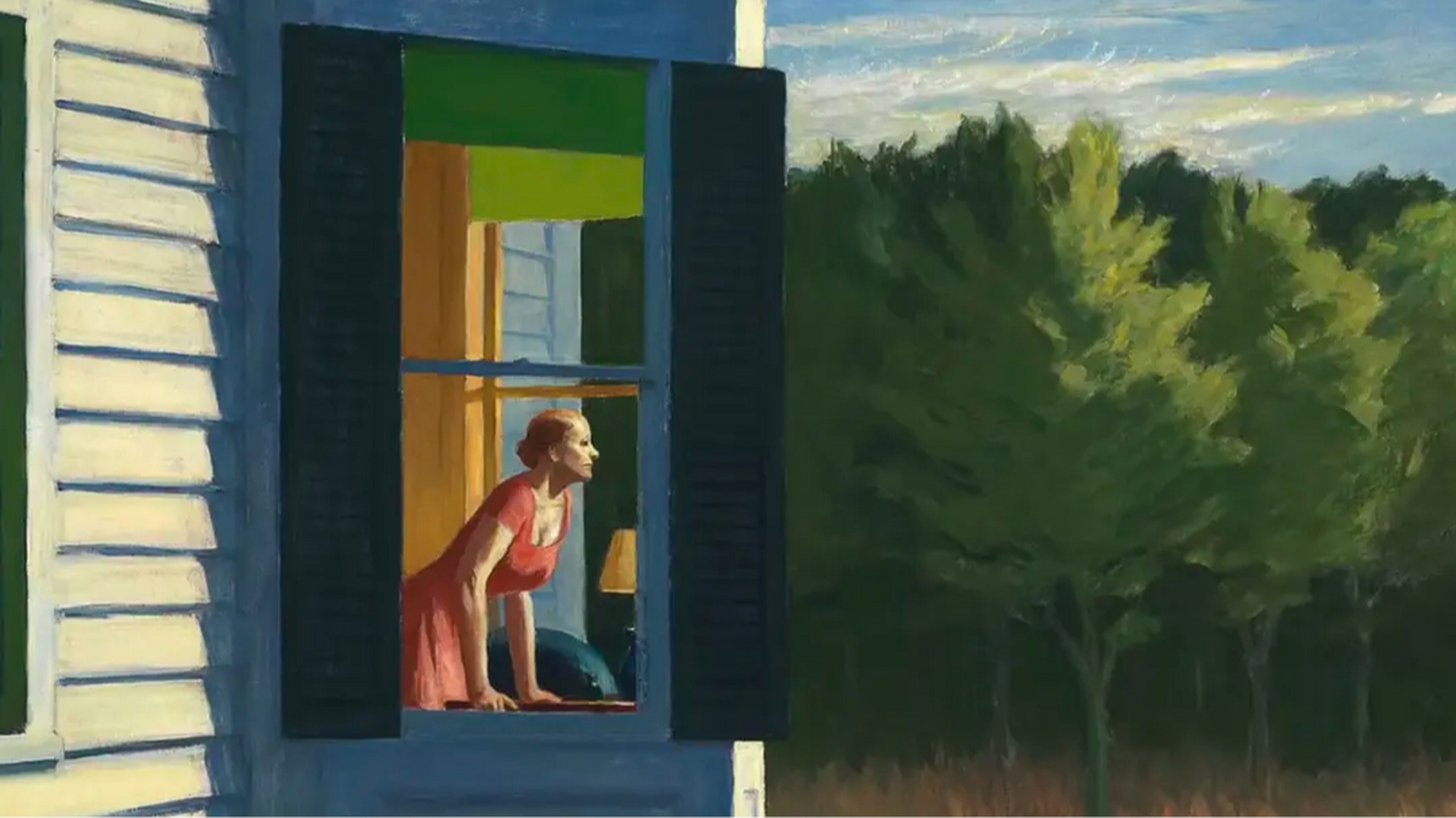 忽然影像#爱德华·霍普(edward hopper) 被认为是20世纪美国最重要的