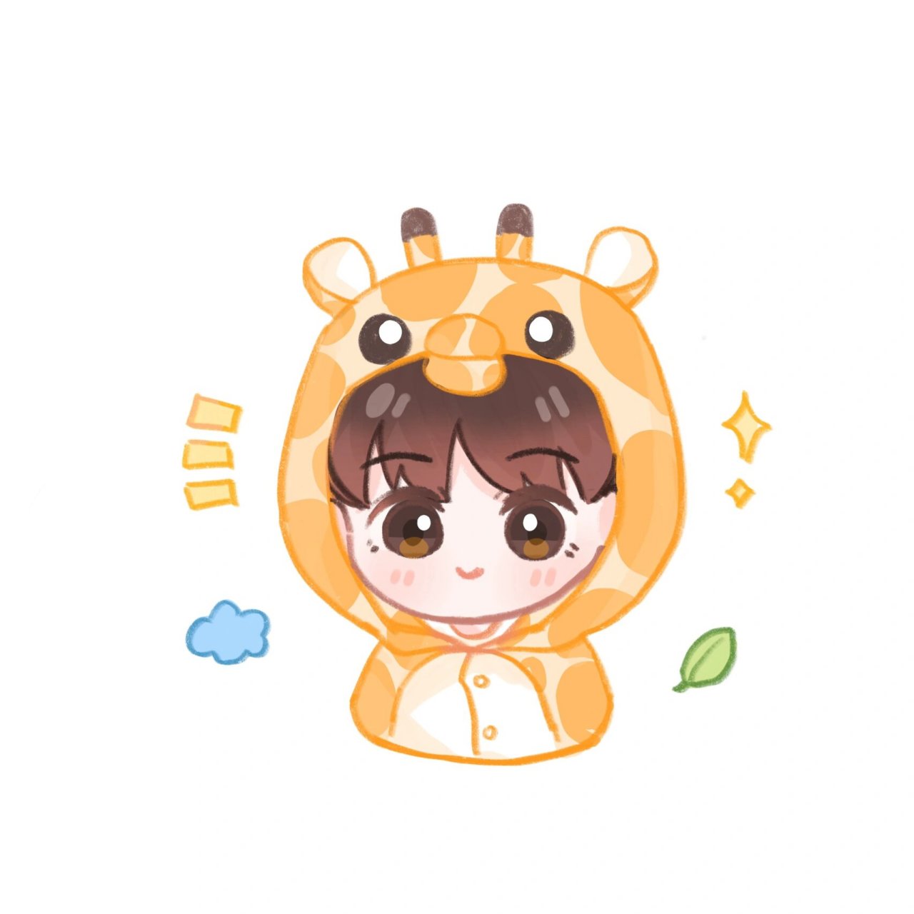 王源q版小头像～91 画了一下王源q版小头像!禁一切!