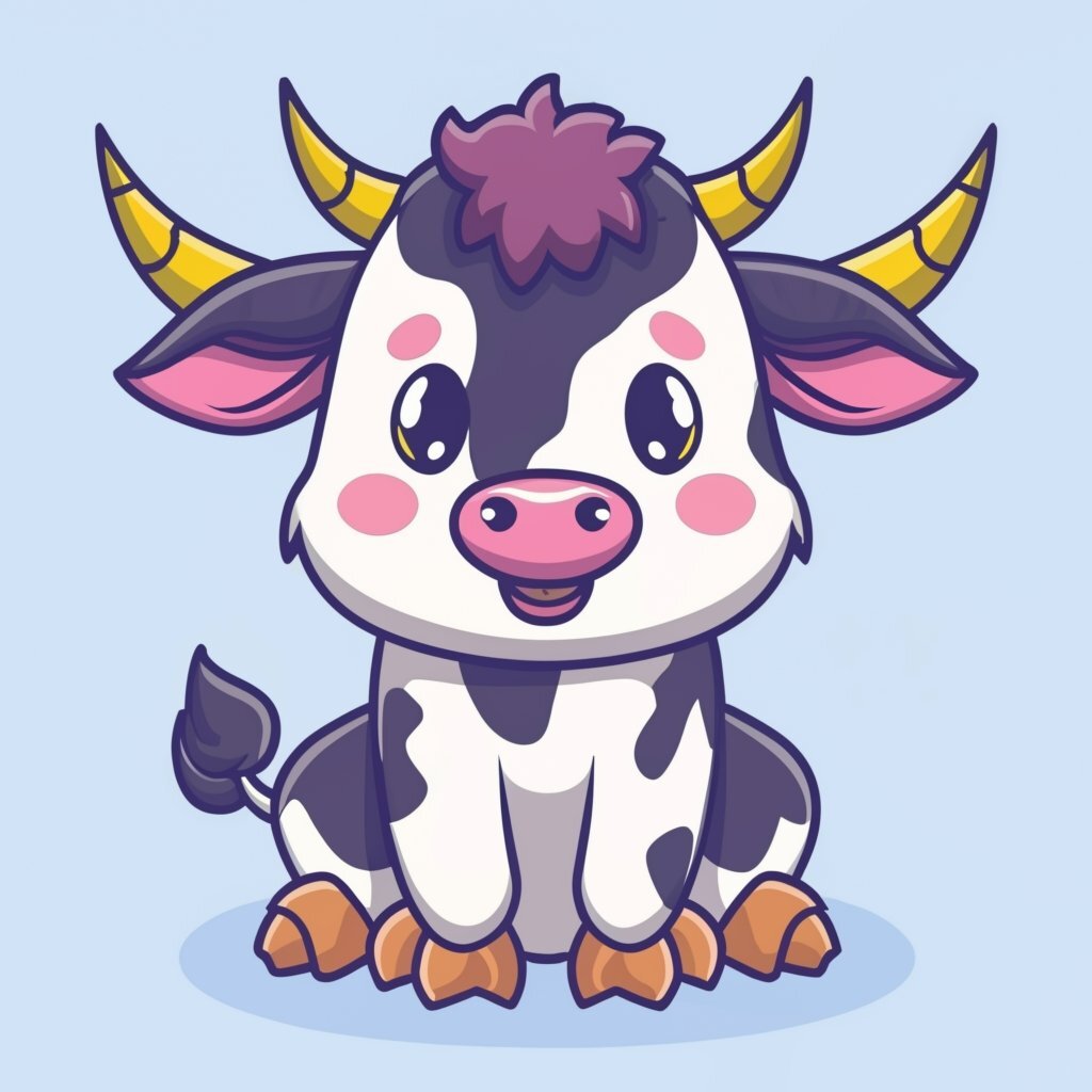 9293 11566 90勤劳力行的牛:这个头像展现了牛的勤劳和力量