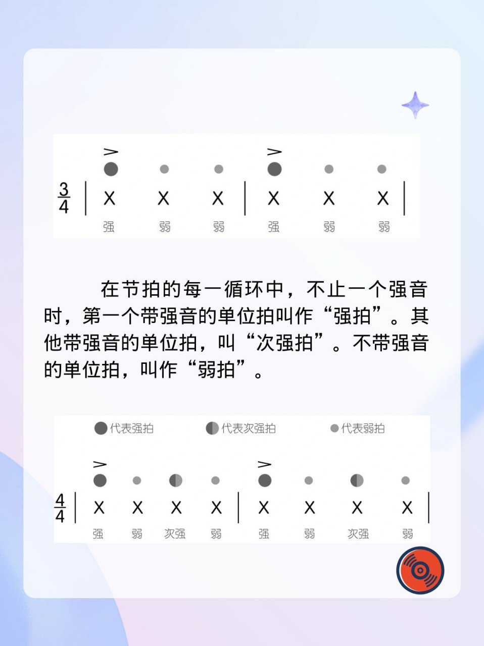 四三拍节奏型图图片