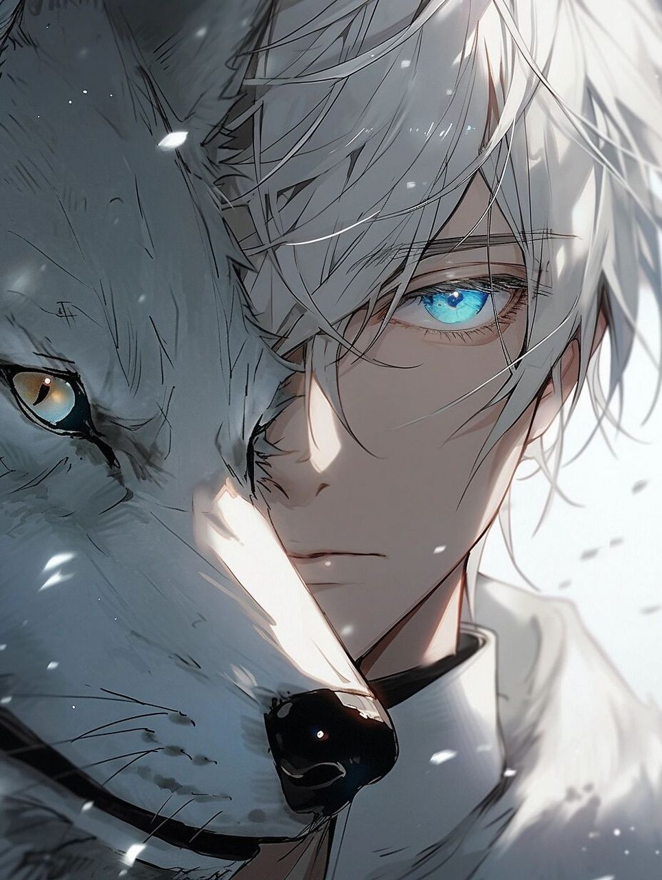 一组生人勿近的头像更新 狼少年系列